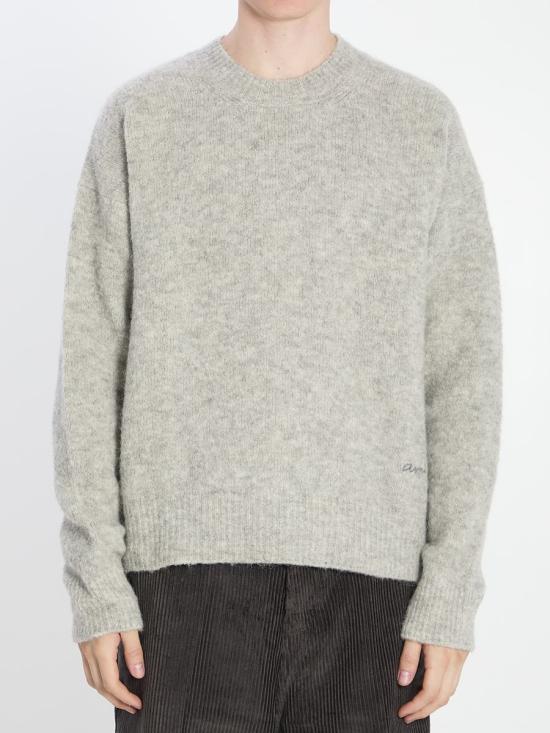 25FW 아미 스웨터 8798203 HKS824 KN0021 050 GREY