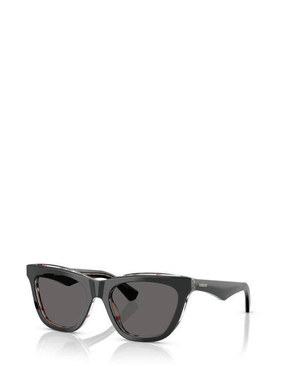 26FW 버버리 선글라스 BE4435 412187 TOP BLACK ON VINTAGE CHECK - BURBERRY