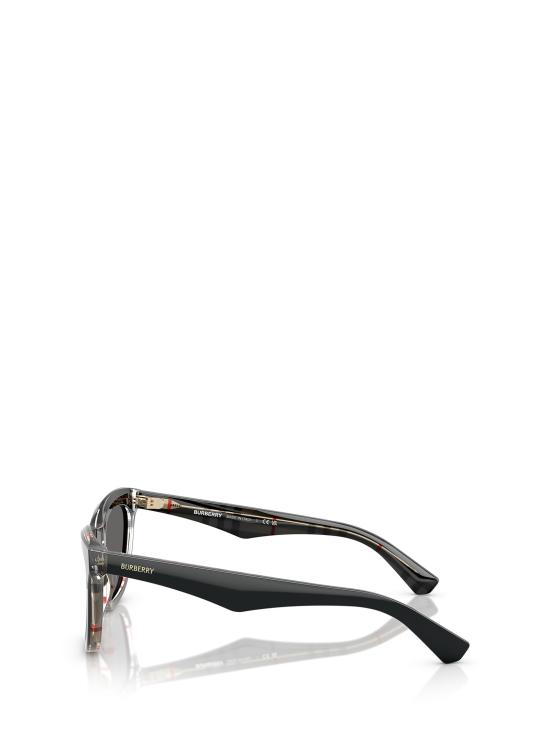 26FW 버버리 선글라스 BE4435 412187 TOP BLACK ON VINTAGE CHECK - BURBERRY