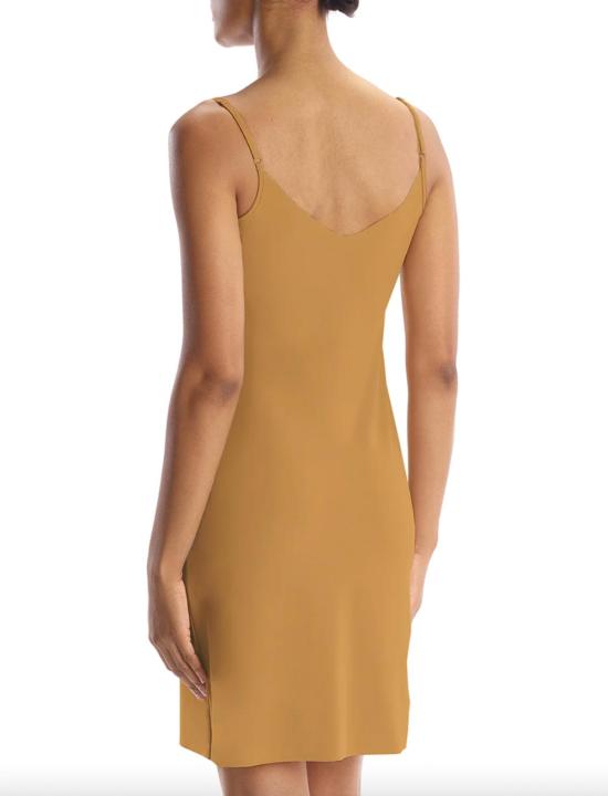  코만도 숏 원피스 커맨도 테일러드 슬립 카라멜 - COMMANDO