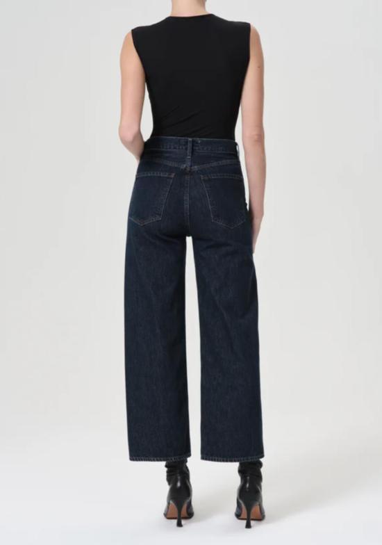  에이골디 데님 팬츠 아골드 렌 데님 블랙 - AGOLDE