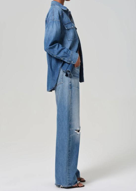  시티즌 오브 휴머니티 데님 팬츠 인류의 시민 아일라 바지 솔라노 - CITIZEN OF HUMANITY