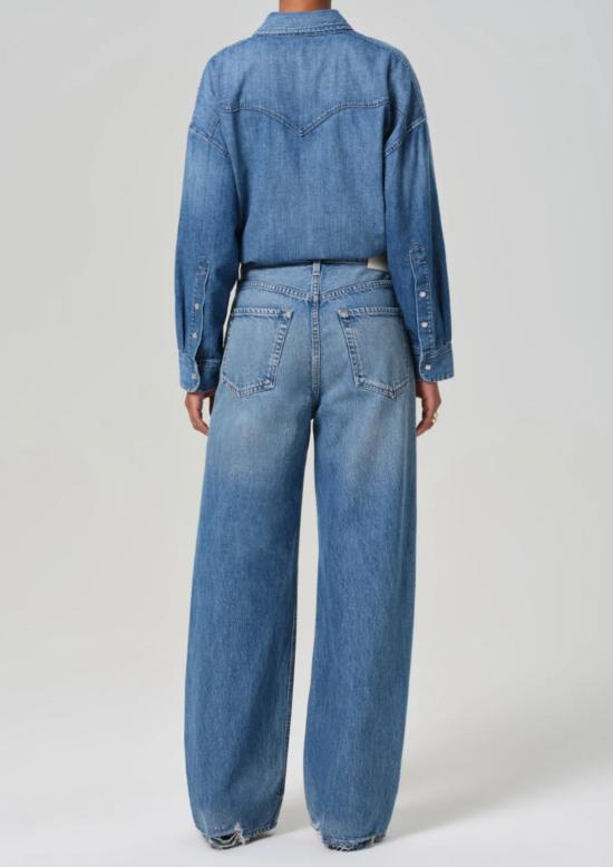  시티즌 오브 휴머니티 데님 팬츠 인류의 시민 아일라 바지 솔라노 - CITIZEN OF HUMANITY