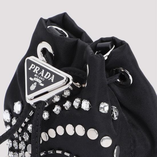 26SS 프라다 클러치/파우치 1NR0162CZ5 F0002 BLACK - PRADA