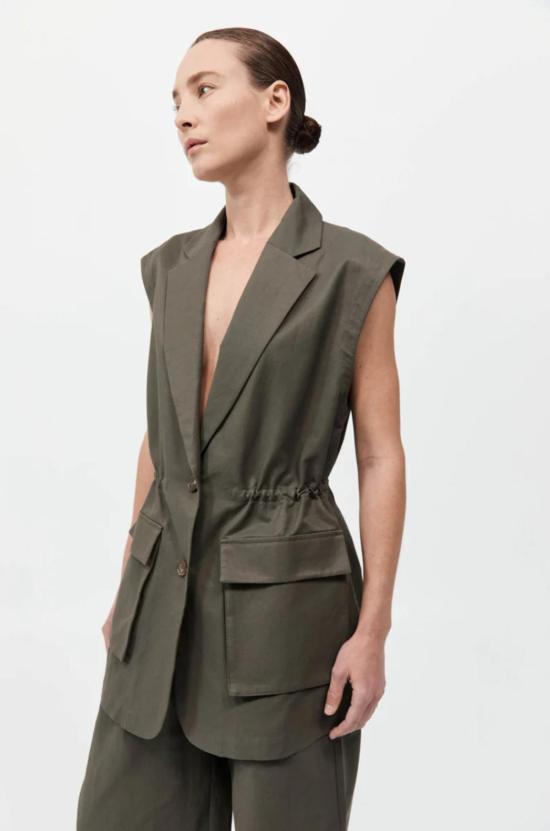  세인트아그니 가죽 자켓 세인트 아그니 하이브리드 유틸리티 재킷 - ST.AGNI