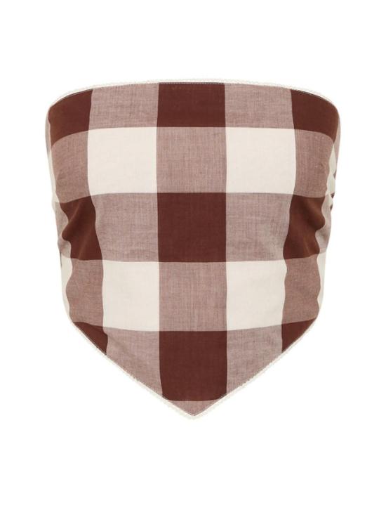  포제 블라우스 포시 칼리 타이 탑