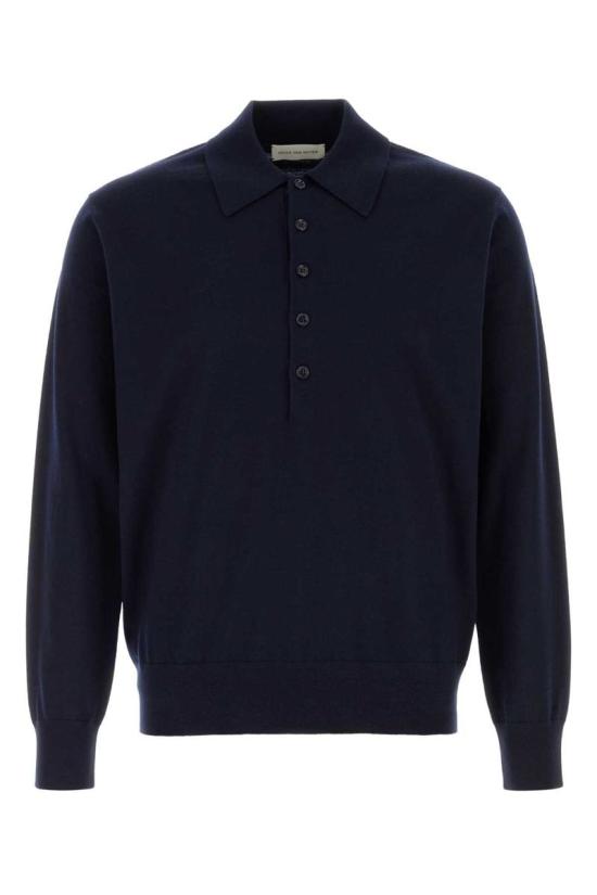 25FW 드리스 반 노튼 폴로 티셔츠 2520212012700 509 BLUE