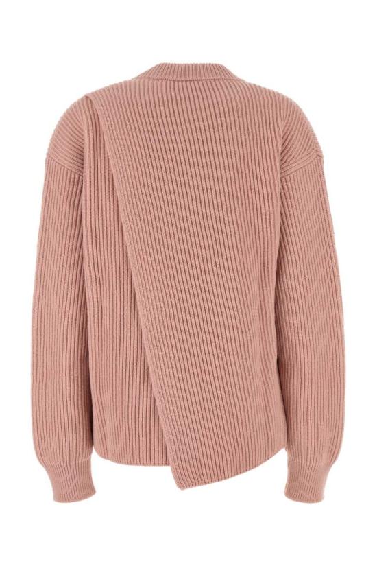 25FW 질샌더 립 크루넥 스웨터 J02GP0223J14737 660 PINK - JIL SANDER