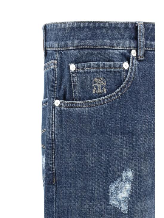 25FW 브루넬로 쿠치넬리 데님 팬츠 M0Z37X2340 C1468 - BRUNELLO CUCINELLI