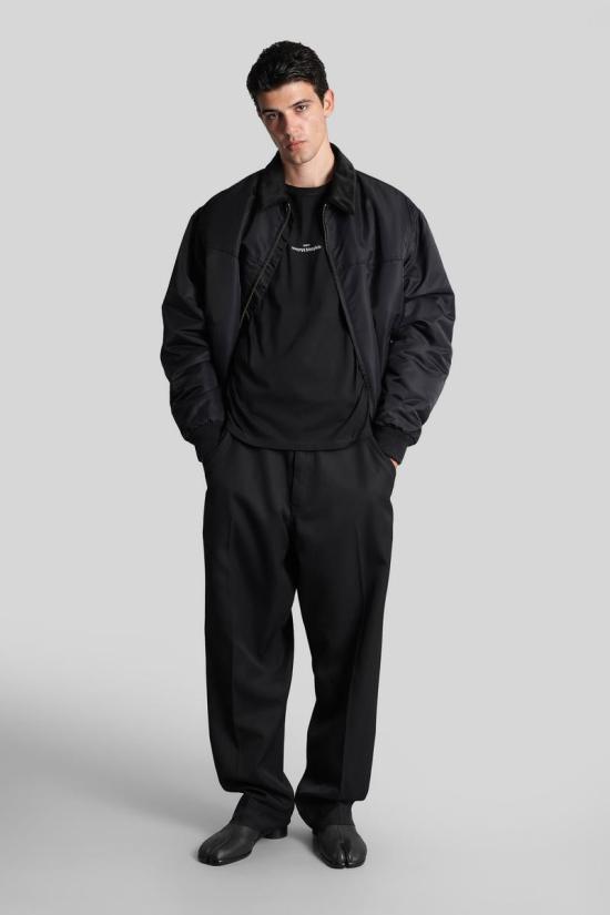 25FW 마르지엘라 반팔 티셔츠 383876 S30GC0701S22816 Black - MAISON MARGIELA