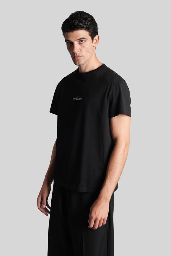 25FW 마르지엘라 반팔 티셔츠 383876 S30GC0701S22816 Black - MAISON MARGIELA