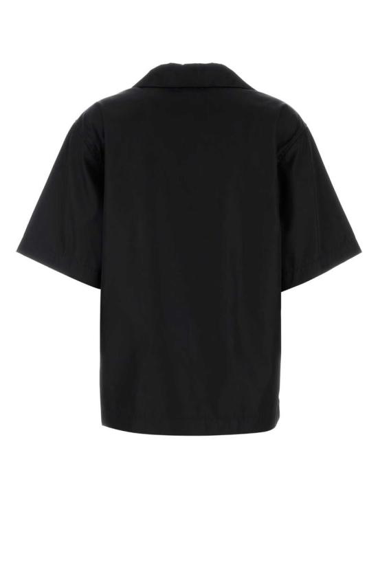 25FW 프라다 셔츠 240691S2021YFL F0002 Black - PRADA