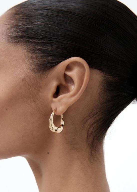  니나 고든 이어링 Nina Gordon Daija 후프 미디엄 - NINA GORDON