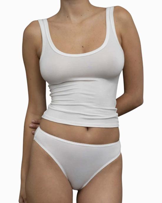  KYE Intimates 반팔 티셔츠 카이 인티메이트 리클라인 탱크 내추럴