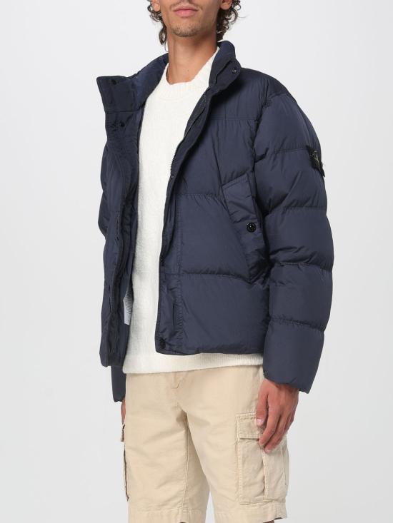 25FW 스톤 아일랜드 숏패딩 4100010S0A23 V0020 Blue - STONE ISLAND