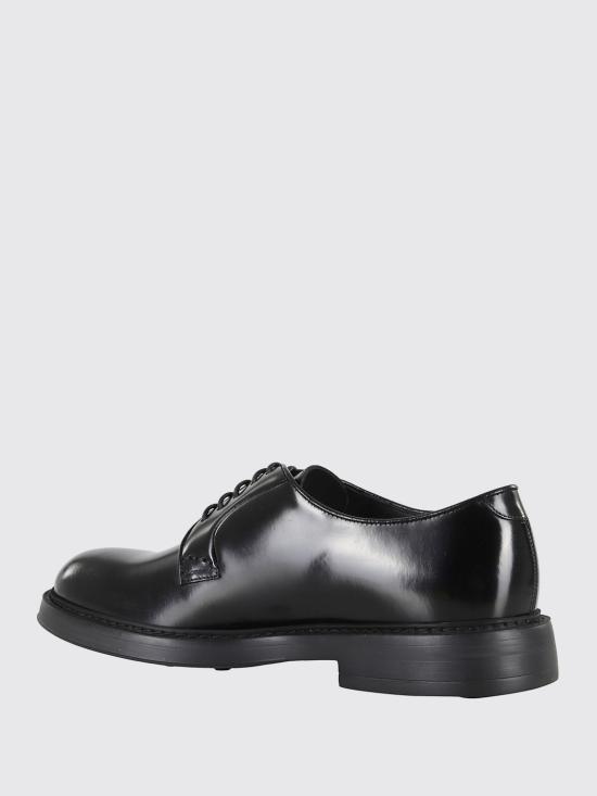 25FW 듀칼 레더 레이스업 슈즈 DU1385BRUXUF007 NN00 Black - DOUCAL’S