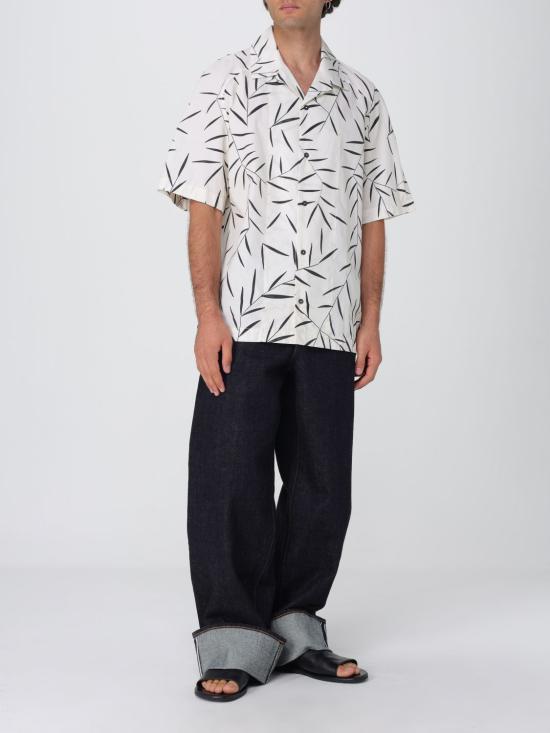 25FW 자크뮈스 반팔 셔츠 SHM00535AW00208 1KL White - JACQUEMUS