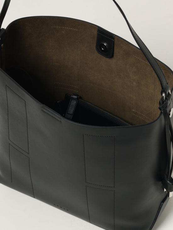 25FW 호간 토트백 KBW01RS0300TZP B999 Black - HOGAN