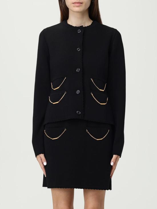 25FW 모스키노 가디건 09015500 0555 Black