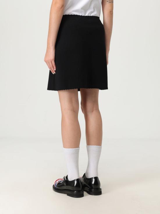 25FW 모스키노 스커트 01845500 0555 Black - MOSCHINO