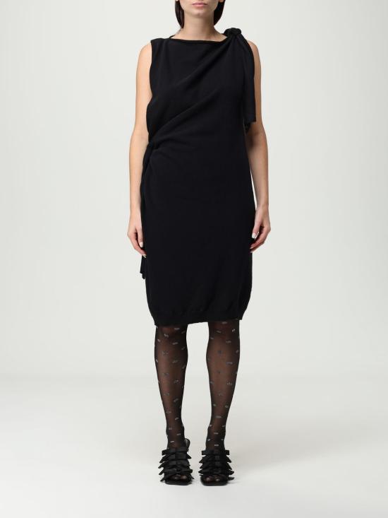 25FW 모스키노 미디 원피스 04815400 0555 Yellow