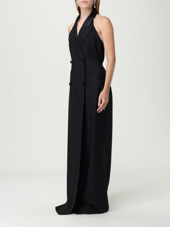 25FW 모스키노 롱 원피스 04465538 2555 Black - MOSCHINO