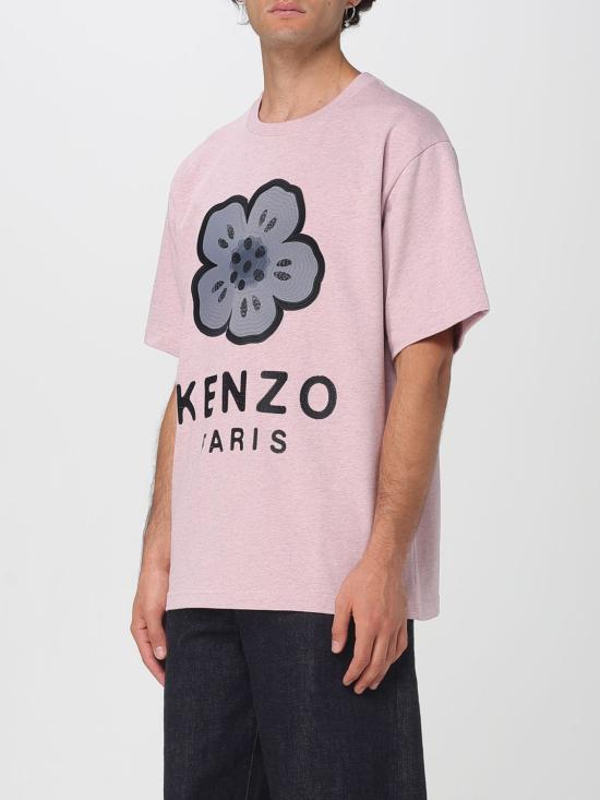 25FW 겐조 반팔 티셔츠 FF65TS4574SI 30 Pink - KENZO