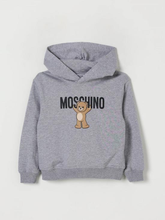 25FW [키즈] 모스키노 풀오버 HUF09FLCA40 60901 Grey