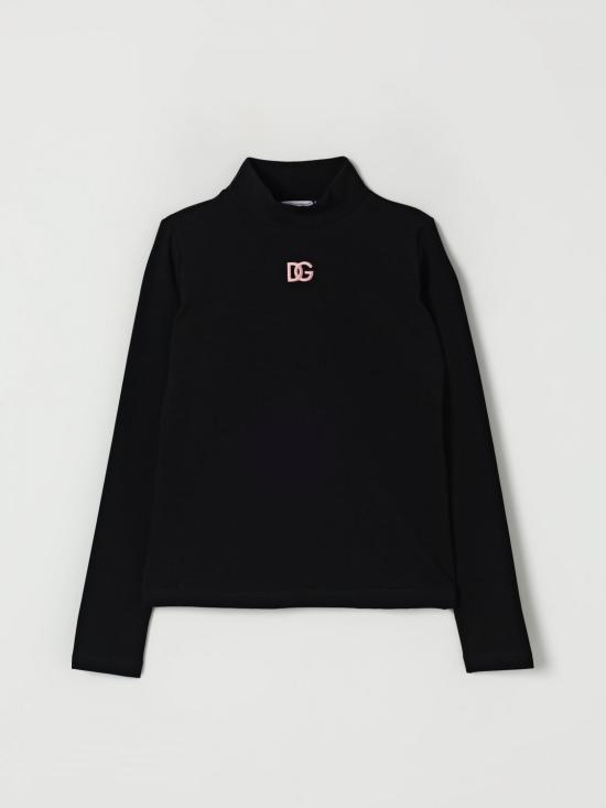 25FW [키즈] 돌체앤가바나 풀오버 L5JTLEG7N9L N0000 Black