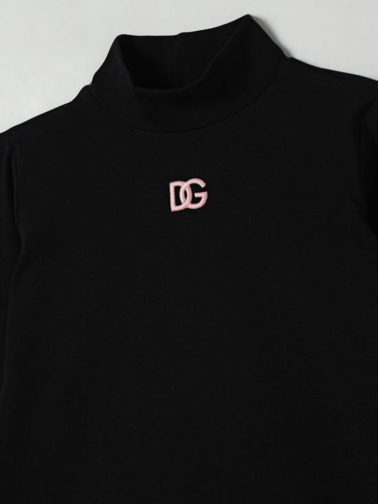 25FW [키즈] 돌체앤가바나 풀오버 L5JTLEG7N9L N0000 Black - DOLCE & GABBANA