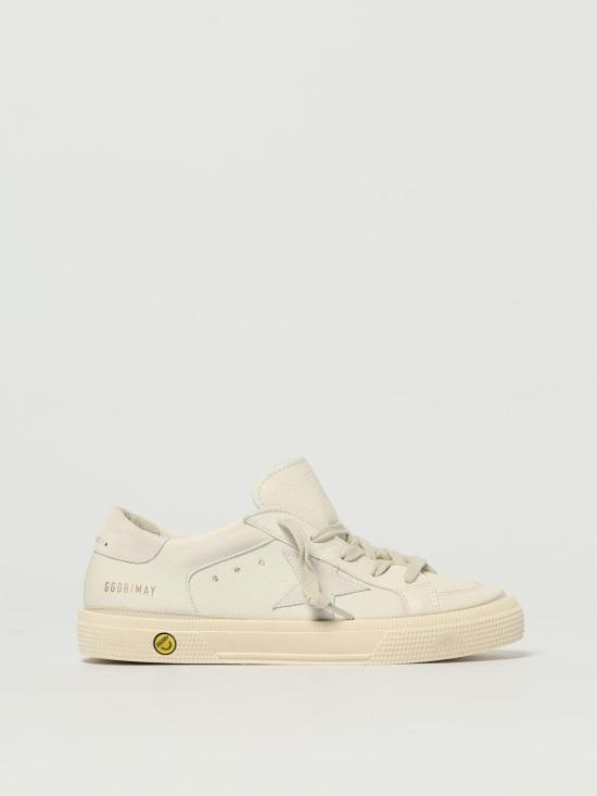 25FW [키즈] 골든구스 스니커즈 GYF00495F00481410100 White