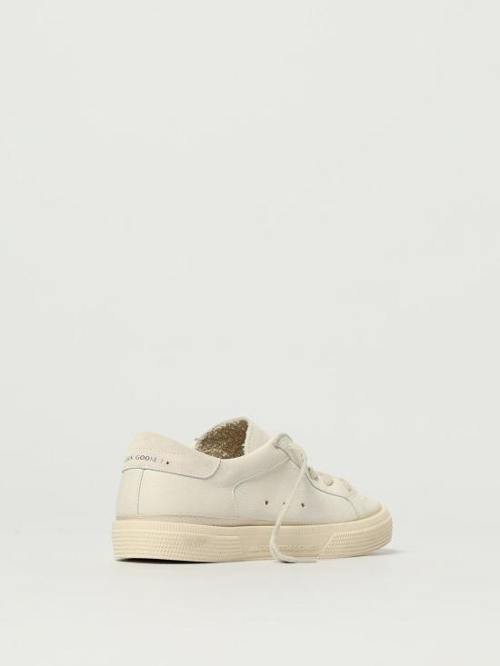 25FW [키즈] 골든구스 스니커즈 GYF00495F00481410100 White - GOLDEN GOOSE