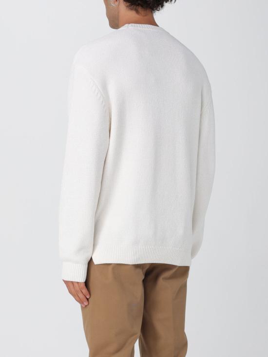 25FW 알마니 스웨터 XM001331AF13776 U0009 White - ARMANI