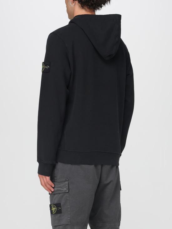 25FW 스톤 아일랜드 긴팔 티셔츠 6100029S0A20 V0029 Black - STONE ISLAND