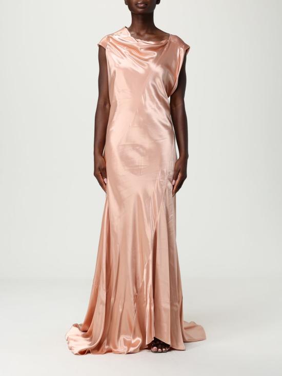 25FW 알베르타 페레티 롱 원피스 04016627 0166 Pink