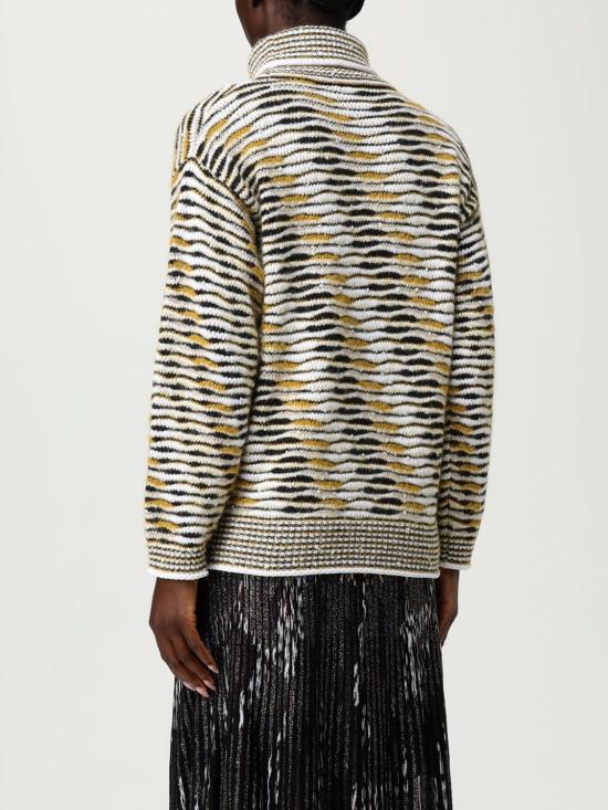 25FW 미소니 터틀넥 DS25WN01BK01BT SM9SU White - MISSONI