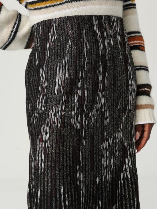 25FW 미소니 스커트 DS25WH08BK01CH SM9T2 Brown - MISSONI