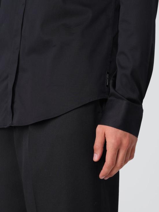 25FW 알마니 긴팔 셔츠 8NZCBDZN10Z 1200 Black - ARMANI
