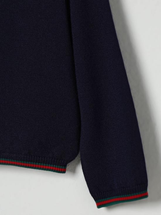 25FW [키즈] 구찌 풀오버 825861XKEXN 4180 Blue - GUCCI