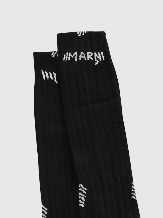 25FW 마르니 양말 SKMC0194Q0UFC174 00N99 Black - MARNI