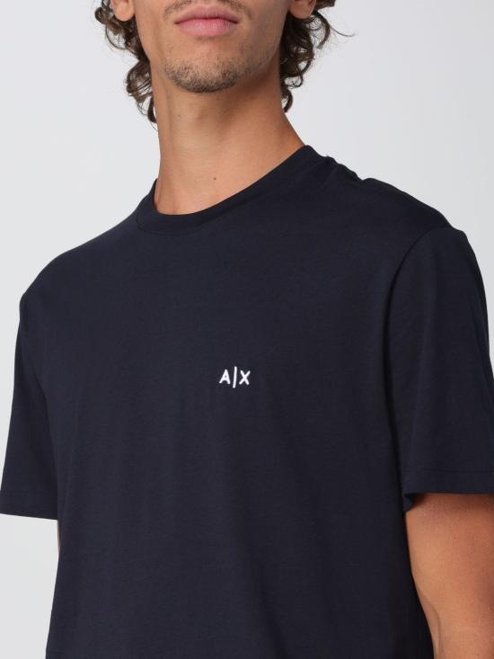 25FW 알마니 반팔 티셔츠 XM001568AF10358 UB101 Navy - ARMANI