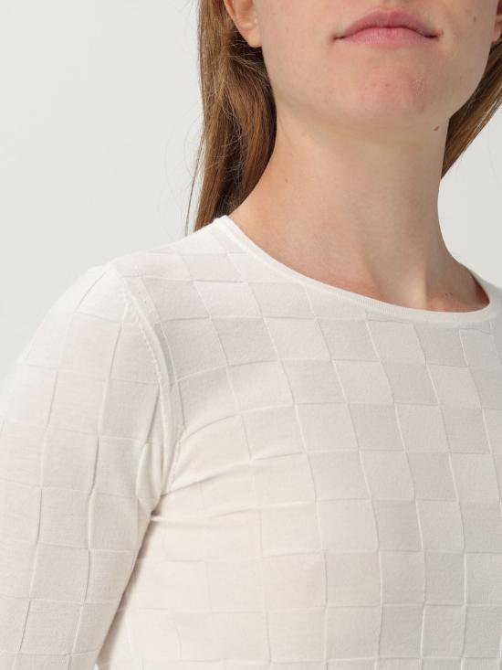 25FW 엠포리오 아르마니 스웨터 EW001240AF19177 U0006 Yellow Cream - EMPORIO ARMANI