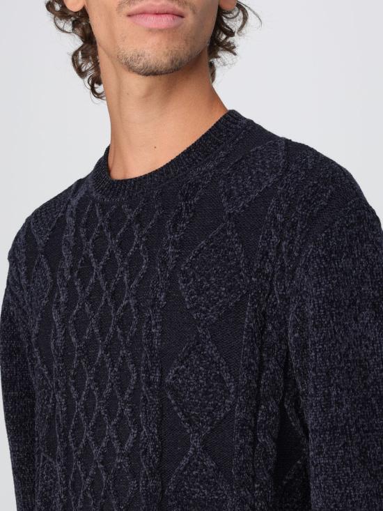 25FW 알마니 스웨터 XM001331AF13776 UB101 Navy - ARMANI