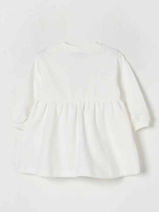 25FW [키즈] 모스키노 점프수트 MDV0CULCA40 10063 White - MOSCHINO