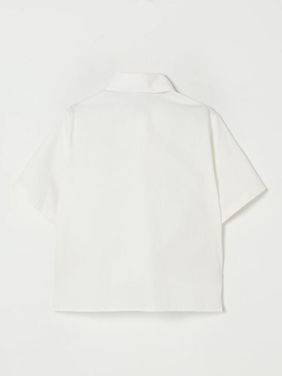 25FW [키즈] 펜디 셔츠 JFC136AEXZ F0TU9 White - FENDI