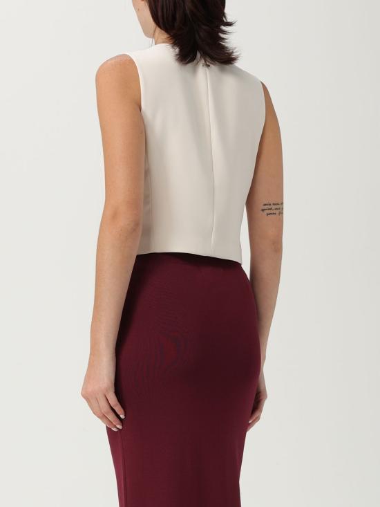 25FW 알마니 베스트 XW001279AF16148 U1003 Yellow Cream - ARMANI