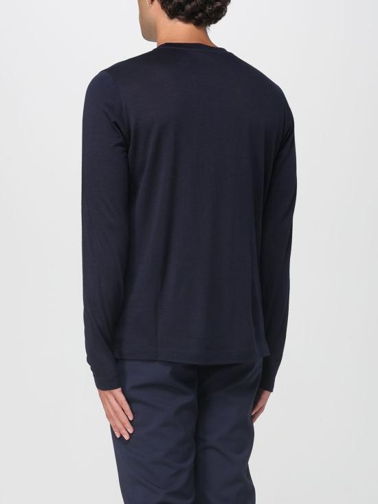 25FW 자노네 긴팔 티셔츠 815234ZM232 Z0542 Blue - ZANONE
