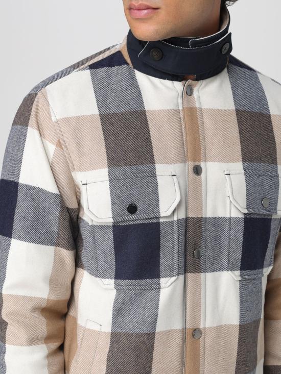 25FW 울리치 알라스칸 리사이클 이탈리안 울 블랜드 오버셔츠 CFWOOS2018MRUT3046 8556 Beige - WOOLRICH