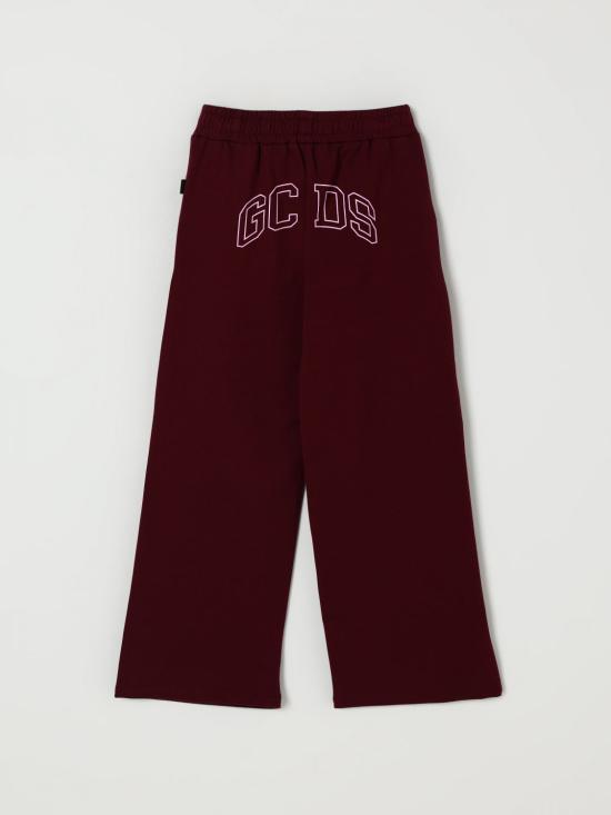 25FW [키즈] 지씨디에스 트레이닝/조거 팬츠 B2JW3024BA5 49 Burgundy - GCDS