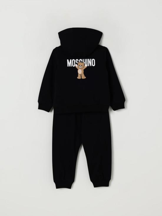 25FW [키즈] 모스키노 오버롤 MUK05GLCA40 60100 Black - MOSCHINO